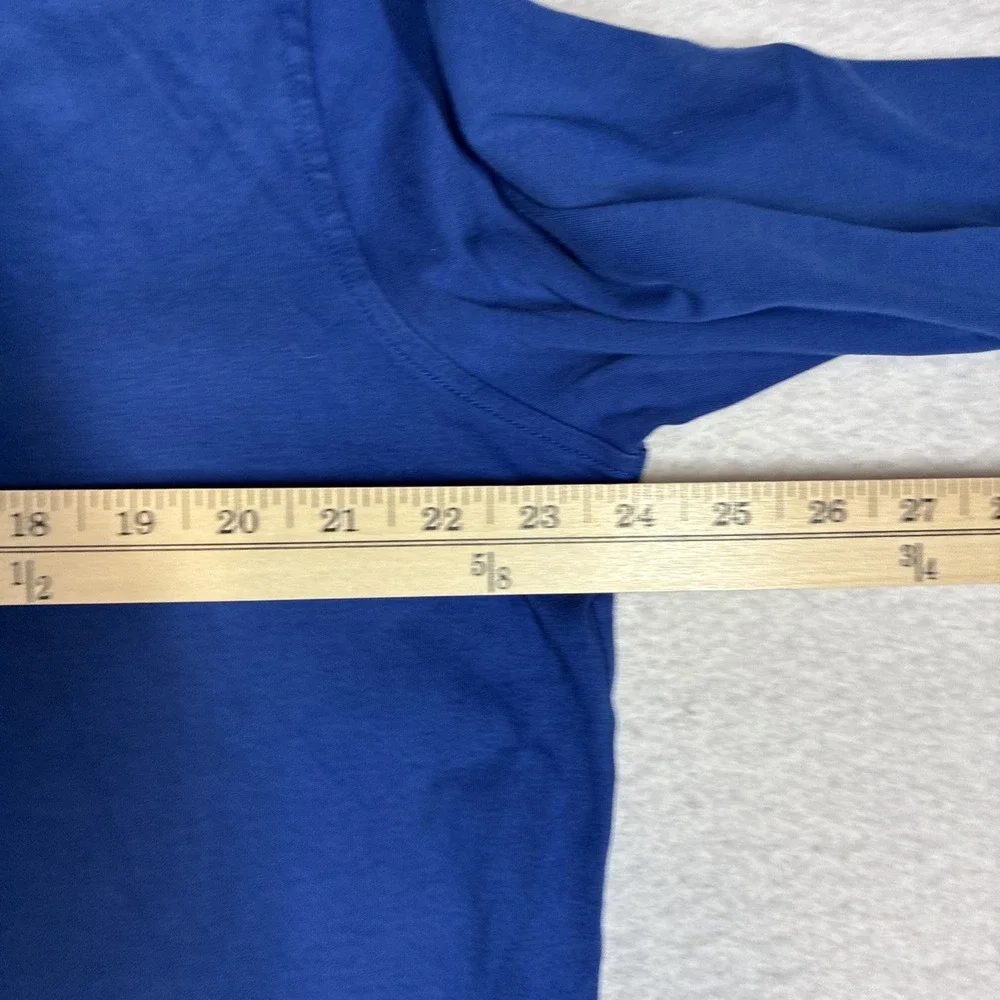Polo Ralph Lauren Mens Pima Soft Touch Polo Shirt XL Blue Long Sleeve Flesh Pony